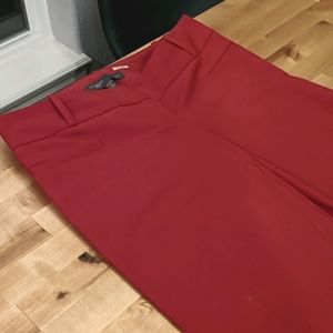 The Limited, crimson, ankle, size 0 dress pant